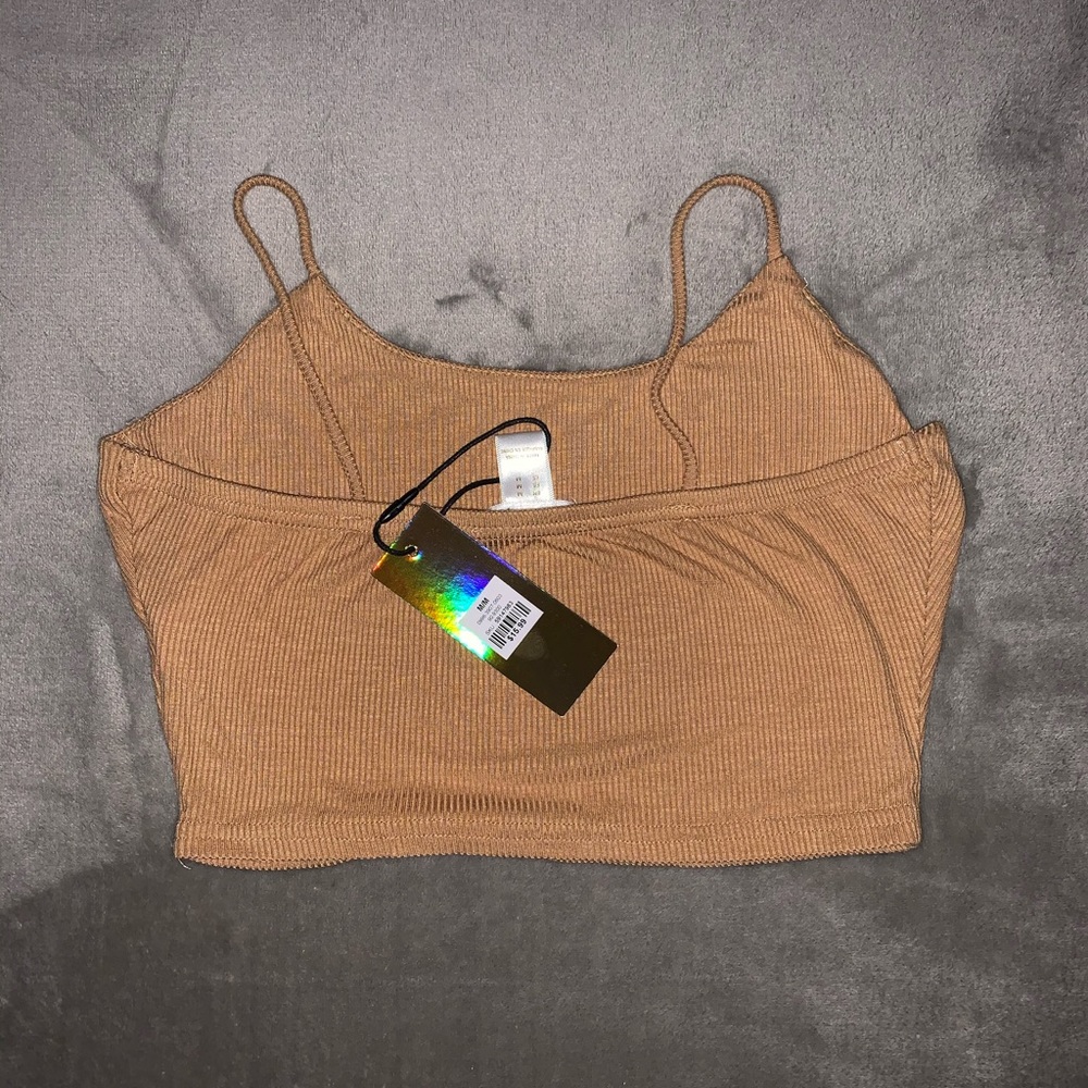 Revamped Nude Crop Top